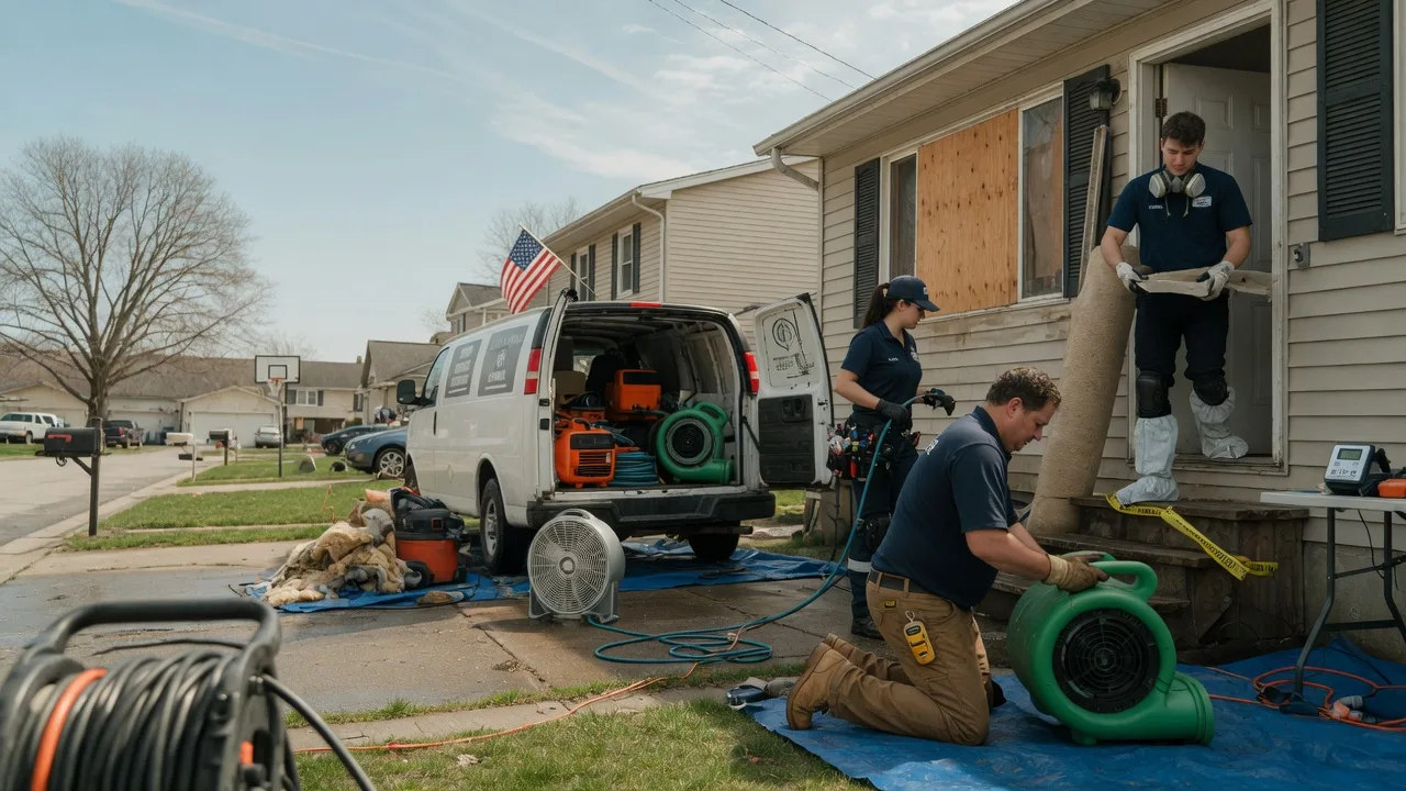 Water Damage Restoration in Willshire, OH near me